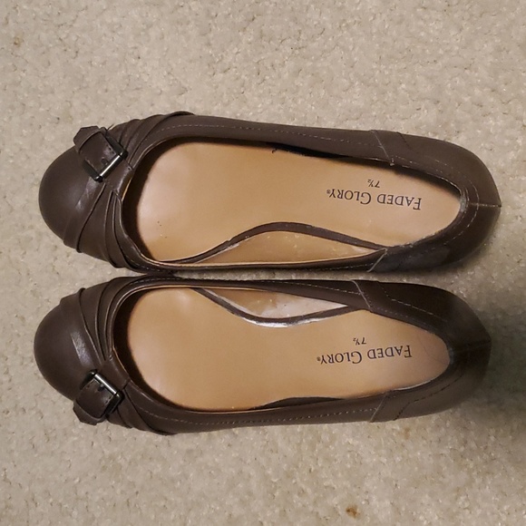 Faded Glory Shoes - Adorable brown dress shoes